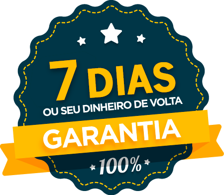 Garantia de 7 dias ou seu dinheiro de volta